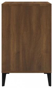 vidaXL barna tölgyszínű szerelt fa cipősszekrény 102x36x60 cm