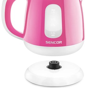 Sencor SWK 1018RS elektromos vízforraló, rózsaszín