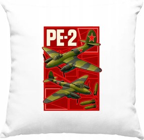Pe-2 Szovjet bombázó párna, fehér