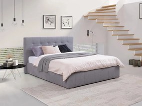 Franciaágy 180 cm Kendrick (öko-bőr Soft 017). 1058291