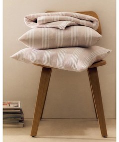 Piros-fehér pamut steppelt ágytakaró 240x260 cm Macie – Kave Home