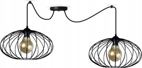 Mennyezeti Lámpa Lógó Csillár Cora Loft Mennyezeti Lámpa Nappali Fekete