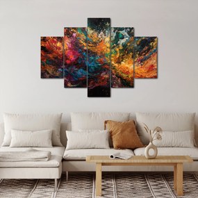 Kép - Színes absztrakció II. (150x105 cm)