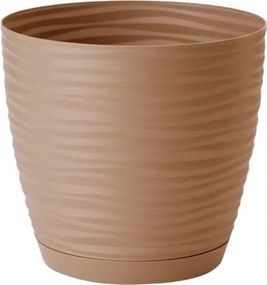 Virágtartó állvány Műanyag Gyöngyház Bézs 14,7 cm x 14,7 x 13,6 cm