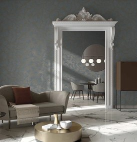 Holden Decor Essence Suzani kék ginkgo leveles fémhatású vlies tapéta – 66311