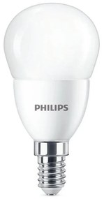 Philips P48 E14 LED kisgömb fényforrás, 7W=60W, 2700K, 806 lm, 220-240V