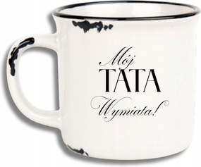 Bögre Fehér Retro Vicces Ajándék Apák Napja Apukám Söpör!