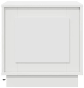 Éjjeli szekrény LED fényekkel 2 db Fehér 44x34,5x45 cm