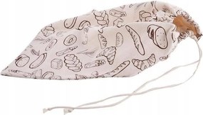 Kenyértartó zsák kenyér tárolására pamut 40x40cm