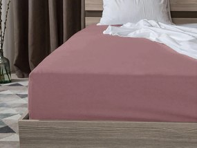 Jersey gumis lepedő lycrával sötétlila 90 x 200 cm