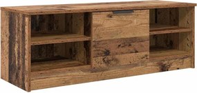 vidaXL TV szekrény Öreg fa 102 x 35 x 36,5 cm Faanyag