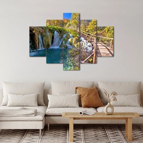Kép - Bejárat a vízesésekhez (150x105 cm)
