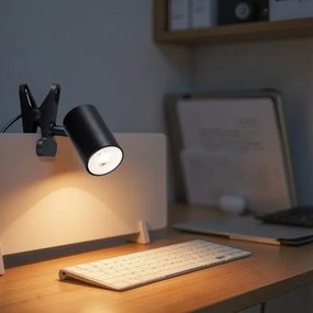 Immax 08291L - PUNTO csíptethető lámpa 1xGU10/9W/230V fekete