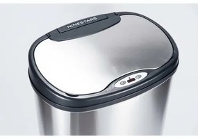 Toro Rozsdamentes kosár szenzorral, szelektívhulladékgyűjtő, 50 l