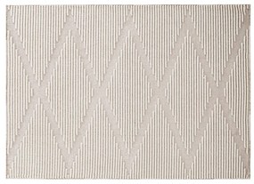 Krémszínű mosható szőnyeg 160x218 cm Lena – Webtappeti