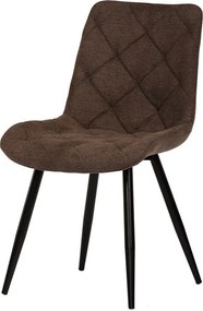 Étkezőszék, barna, szövet, CT-382 BR2