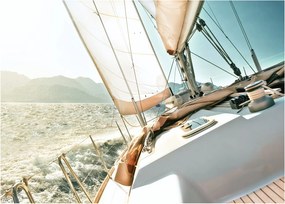 Üveg kép - Yacht (70x50 cm)