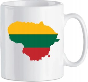 Litvánia Zászló Bögre 330 ml