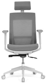 Szürke Hálós Irodai Szék, Szinkron Mechanikával. KA-W004 GREY