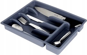 Evőeszköztartó Betét Fiókhoz Szürke Konyhai Rendszerező Tároló Db 36X25CM