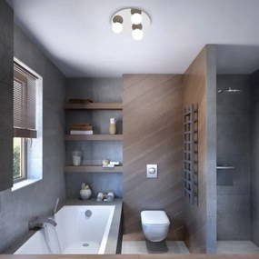 Rabalux 2113 - Fürdőszobai mennyezeti lámpa BECCA 3xG9/28W/230V IP44