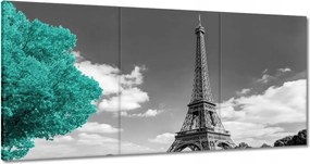 Festmények 120x60 Eiffel-torony Párizsban