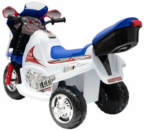 Baby Mix Baby Racer elektromos motorkerékpár, fehér