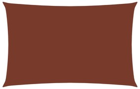 vidaXL terrakotta téglalap alakú oxford-szövet napvitorla 2 x 5 m