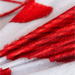 Povlečení z mikrovlákna VELHEART červené Ágyneműhuzat mérete: 2 db 70 x 80 cm | 160 x 200 cm