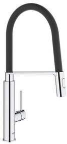 GROHE 31491000 - CONCETTO mosogató csaptelep professzionális zuhanyfejjel, fényes króm