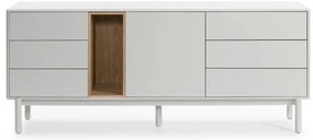 Krémszínű komód 180x76x40 cm Corvo – Teulat