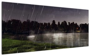 Kép - Esős este (120x50 cm)