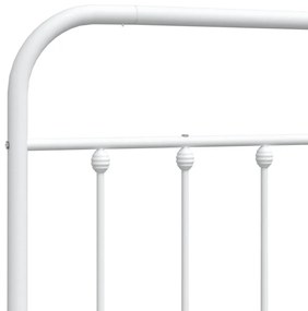 fehér fém fejtámla 180 cm
