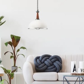 Lehúzható CHIARA csillár 1xE27/60W/230V ezüst/bükk