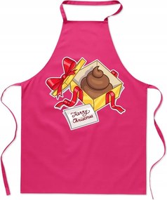 Konyhai kötény Vicces nyomtatás Merry Christmas Ajándék