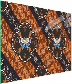 Üveg Vágódeszka 52x30 Pillangó Edzett Üveg