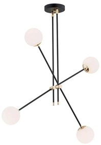 Argon 1696 - Csillár rúdon ABSTRACT 4xE14/7W/230V fekete