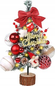 Karåcsonyfa Mesterséges Ruha Låmpåk Karåcsonyfa masni Led låmpa 45cm