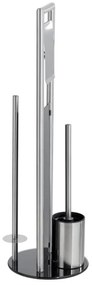 WENKO 24981800 - WC-szett RAVINA 20x70 cm rozsdamentes acél/ezüst