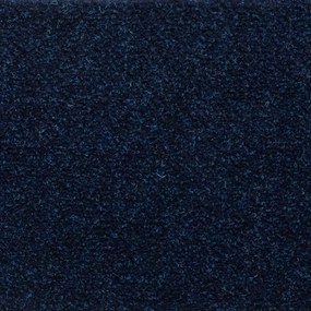 15 db tűvel lyuggatott kék szövet lépcsőszőnyeg 65x21x4 cm