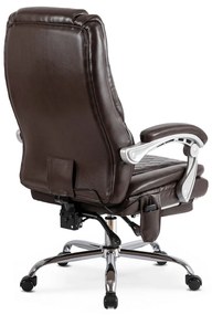 GIORGIO forgó masszázsfotel, barna