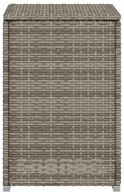 szürke polyrattan propántartály borító asztal 40 x 40 x 60 cm