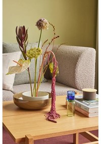 Krémszínű agyagkerámia tálka Amare – Hübsch