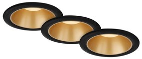 Briloner Briloner - KÉSZLET 3x LED Fürdőszobai beépíthető lámpa LED/4,9W/230V IP44 BL1330