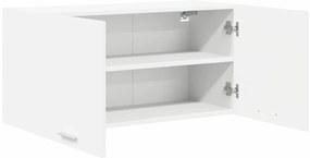 Függő szekrény polcokkal Riga Fehér 80 x 31 x 40 cm Faanyag