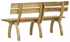 impregnált fenyőfa kerti pad 160 cm