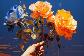 Poszter 45x30cm Élő ölelés