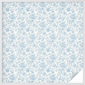 Ablakfólia Szélvédő Adatvédelem Virágmintás 100x100 cm