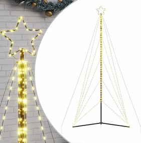 vidaXL meleg fehér LED karácsonyfa 615 LED 404,5 cm