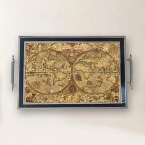Üveg tálca, 38×24 cm – TPG9867